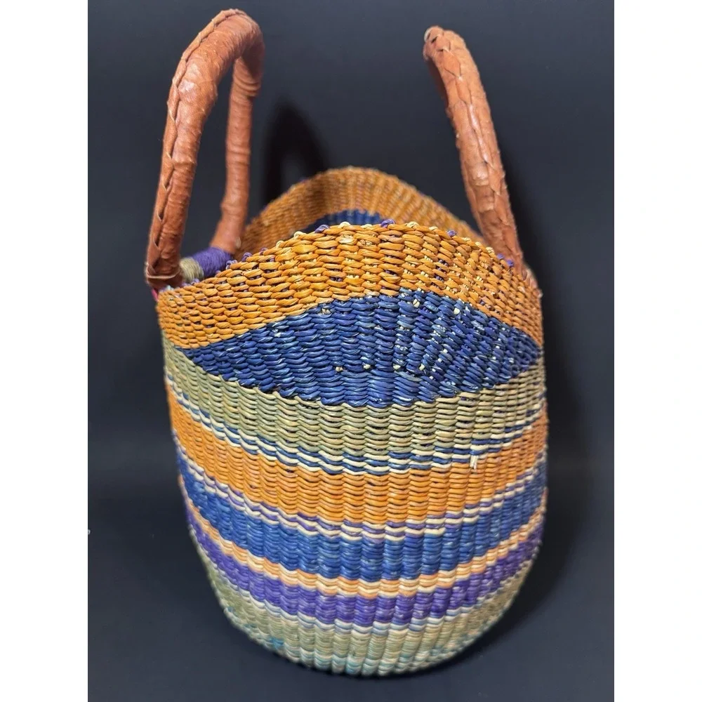 African Bolga Basket‎ U Shopper Tote Basket